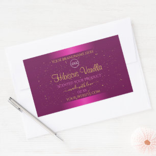 Lovely Pink Product Étiquette Gold Soft Parties sc