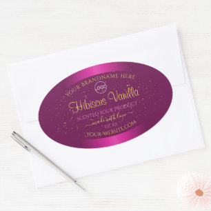 Lovely Pink Product Étiquette Gold Soft Parties sc