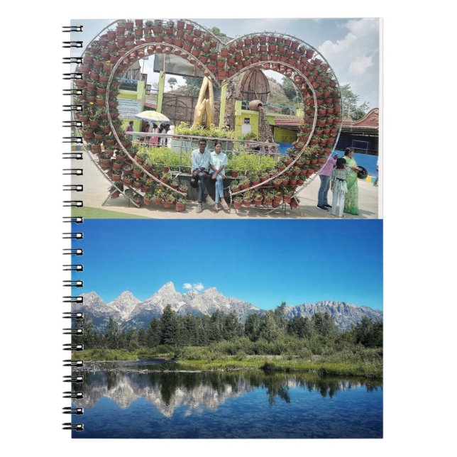 lovely place notebook (Front)