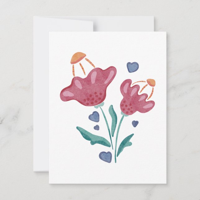 Lovely Psychedelic Flowers (Front)