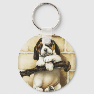 Lovely Puppy Keychain