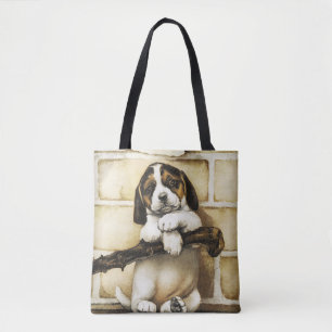 Lovely Puppy  Tote Bag
