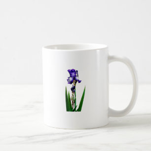Lovely Purple Iris Coffee Mug