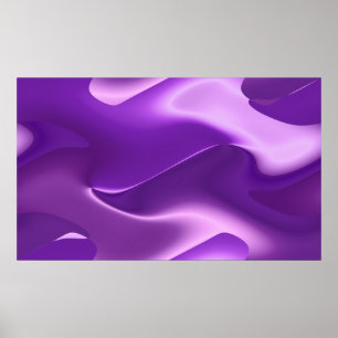 lovely purple poster