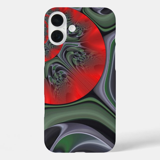 Lovely Red Aurora Art Print  Customize Product Case-Mate iPhone Case (Back)