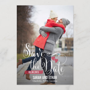 Lovely Request Save The Date - Editable Colour