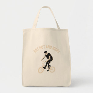 Lovely Rider Design - Get Out And Ride! Tote Bag