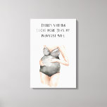 Lovely Romantic Pregnancy Wife Gift With Quote Canvas Print<br><div class="desc">This thoughtful and romantic pregnancy gift is sure to make your wife feel loved,  appreciated,  and excited for the future. It is a beautiful way to commemorate this special time in your lives and to express your love and commitment to each other.</div>