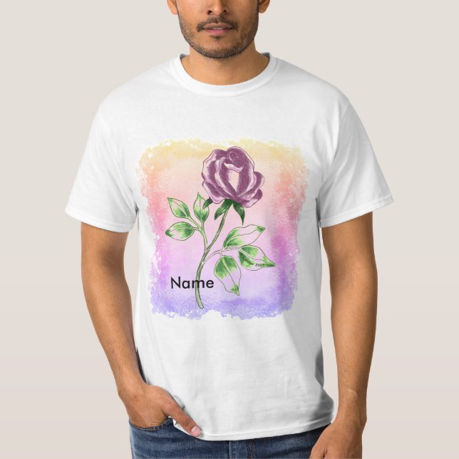 Lovely Rose  t-shirt (Front)