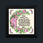Lovely Roses New Wedding Vows  Gift Box<br><div class="desc">Lovely Roses New Wedding Vows gift box, t-shirt, Wedding apparel, Wedding t-shirts, Wedding gifts by ArtMuvz Illustration. Matching Customizable Wedding bridal shower, reception, bride apparel. Celebrate your love in style with our wedding designs, Perfect for the bride, groom, wedding party, and guests. You can personalize with your names or wedding...</div>