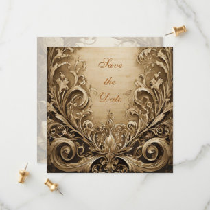 Lovely Rose's Wedding Save The Date