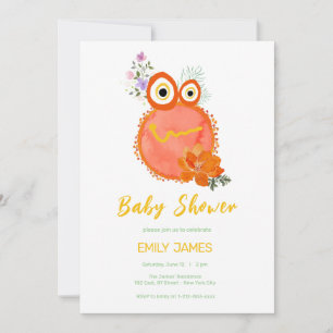 Lovely Save the Planet Baby Shower Invi Invitation