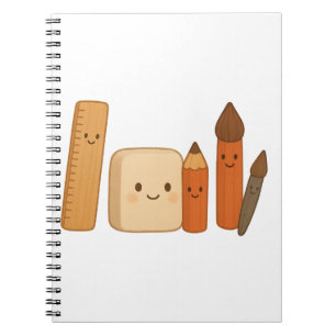 Lovely School Tools – Cute Transparent Notebook