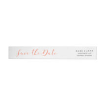 Lovely Script Wrap Labels | WEDDINGS