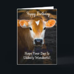 Lovely Sister Happy Birthday Card –Funny Cow Photo<br><div class="desc">Make your sister smile on her special day with this fun and charming cow birthday card 🐄🎂 Featuring a delightful cow photo and a warm birthday message, this card is perfect for sisters who love farm life, animals, or countryside humour. Whether your sister lives on a farm, loves cows, or...</div>