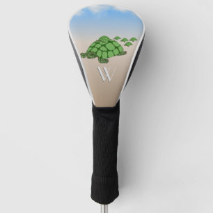 Lovely Terrapin Family Golf Head Cover
