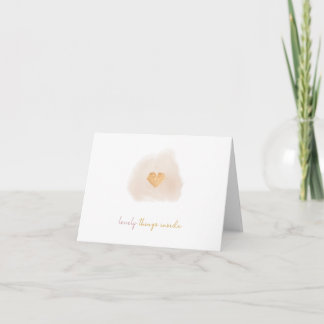 Lovely Things Inside - Cartes de voeux