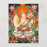 Lovely Tibetan Buddhist Art Postcard