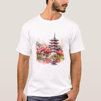Lovely traditional Japanese design T-Shirt