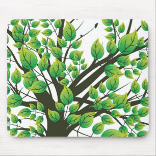 Lovely tree mouse pad