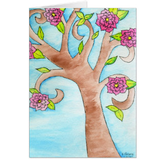 Lovely Tree with Pink Flowers