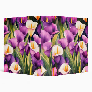 Lovely tulip in bloom binder