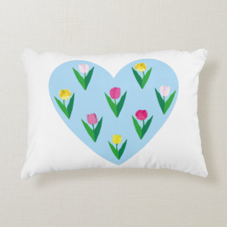 Lovely tulips. accent pillow