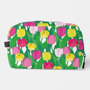 Lovely tulips. dopp kit