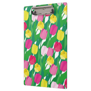 Lovely tulips Modern Elegant Floral Spring. Clipboard