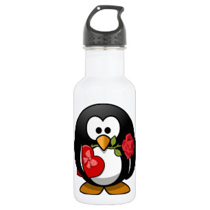 Lovely Valentine Penguin 532 Ml Water Bottle