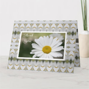 Lovely White Daisy Card