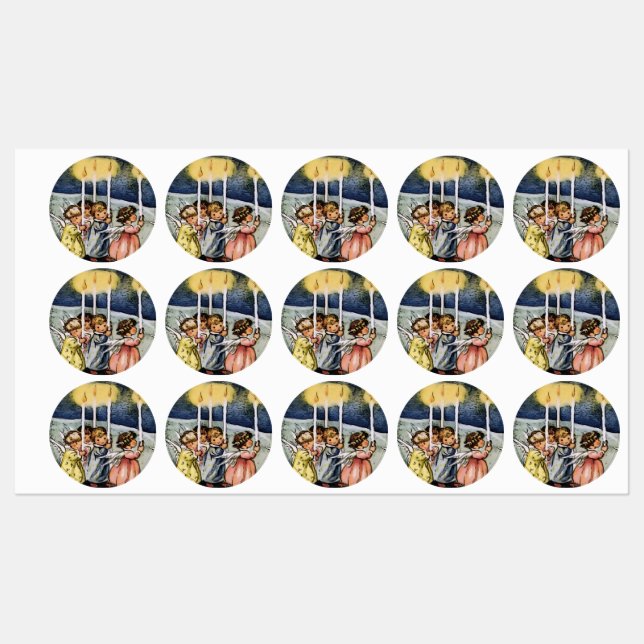 Lovely winter angels (Sheet)