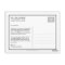 Lovely Writing Wedding Thank You Card - White