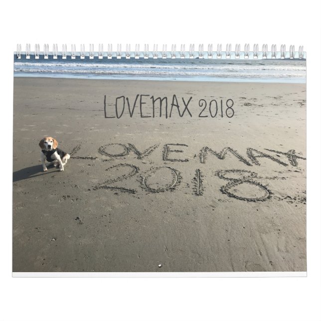 LOVEMAX 2018 CALENDAR (Cover)