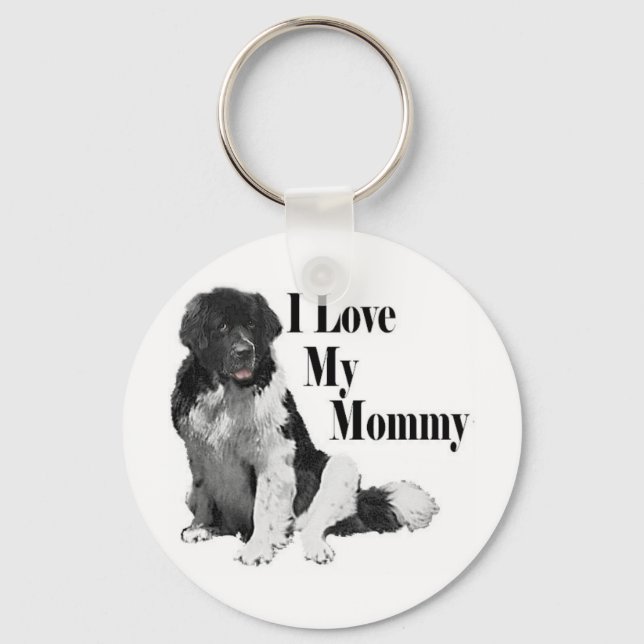 LoveMommyLandseer Keychain (Front)