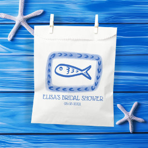 LoveNotes from Sea Cute Fish CUSTOM Bridal Shower Favour Bag