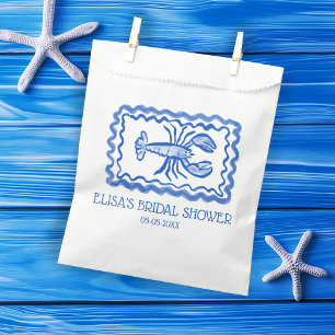 LoveNotes from Sea Lobster CUSTOM Bridal Shower Favour Bag