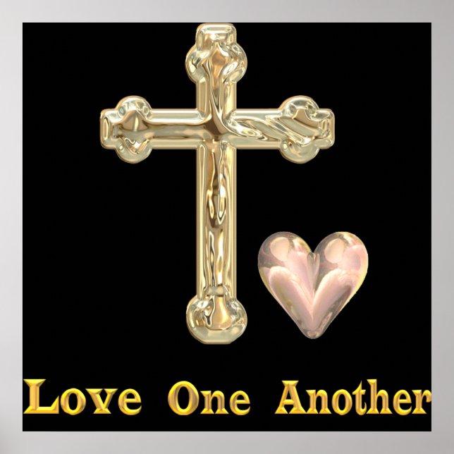 loveoneanotherposter poster (Front)