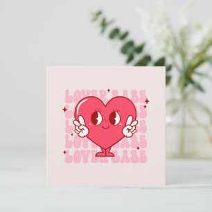 Lover Babe   Cute Smiling Heart & Repeating Text