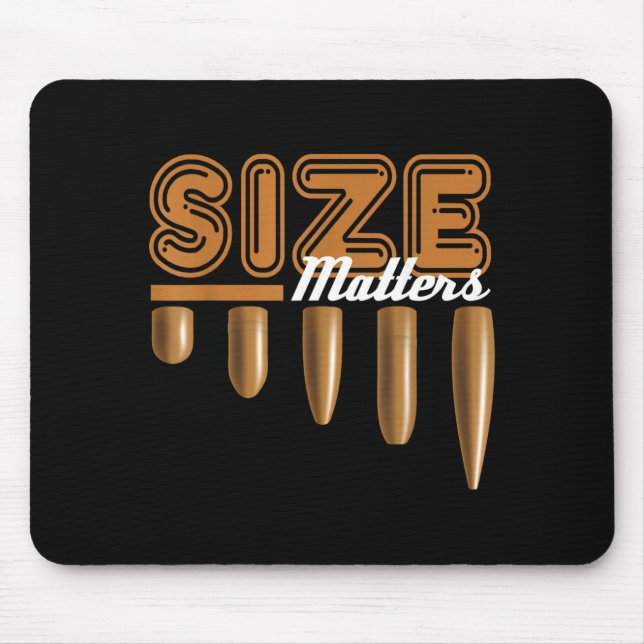 Lover Bullets Maker Size Mouse Pad (Front)