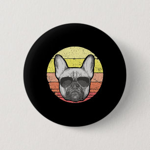 Lover Gifts French Bulldog Women's Frenchie Men's 2 Inch Round Button