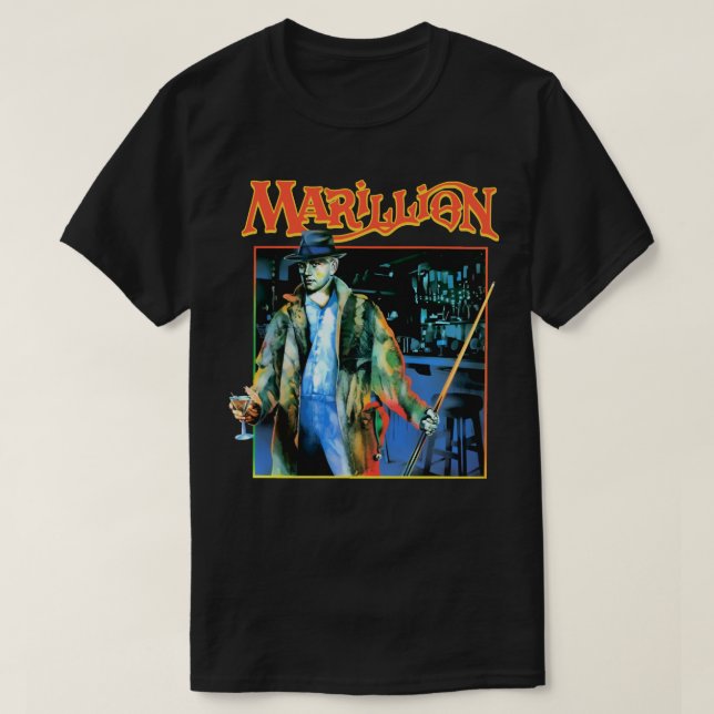 Lover Gifts Marillion Retro Vintage T-Shirt (Design Front)