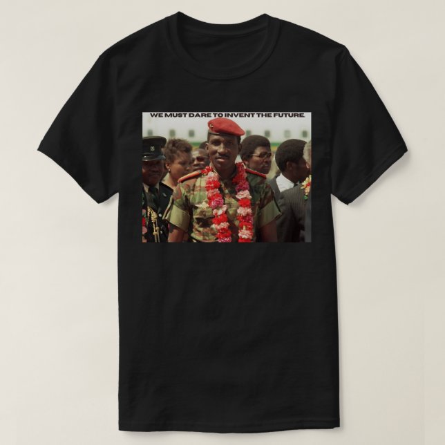 Lover Gifts President Thomas Of Burkina Sankara Fa T-Shirt (Design Front)
