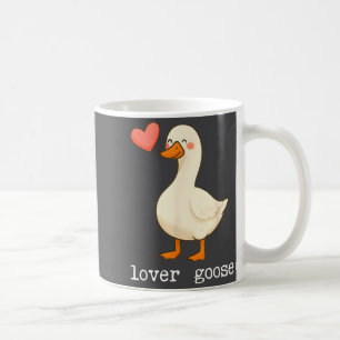 Lover Goose And Fighter Goose, Funny Couple Goose  Coffee Mug