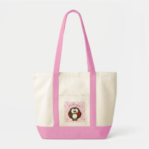 lover owl tote bag