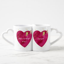 Lover’s Mug Set – Valentine Couple Mugs