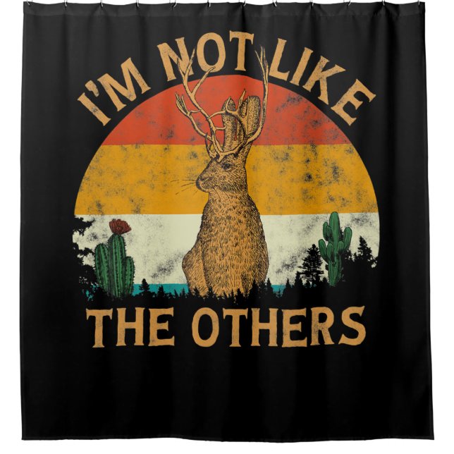 Lover Style Sunset Cactus Jackalope | Rabbit Lover (Front)
