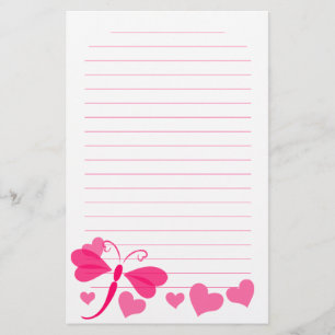 Loverly Dragon Fly Stationery