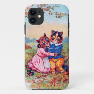 Lovers Cat (Strong Emotion), Louis Wain iPhone 11 Case