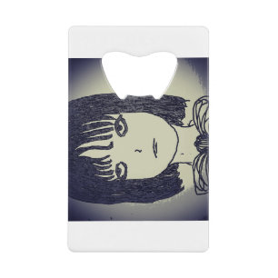 Lovers Credit Card Bottle Opener